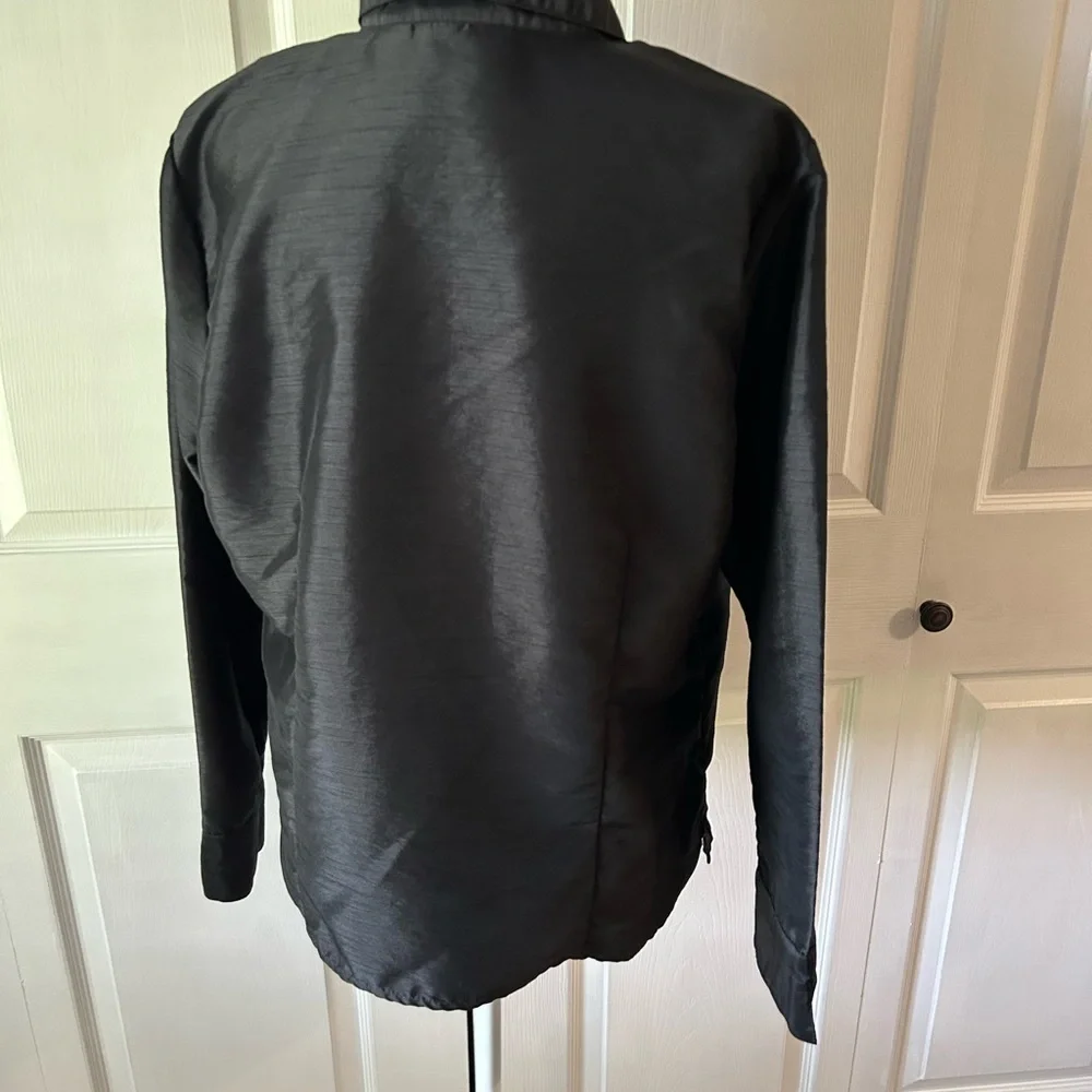 Blazer shirt Croft & barrow woman’s size large top blouse